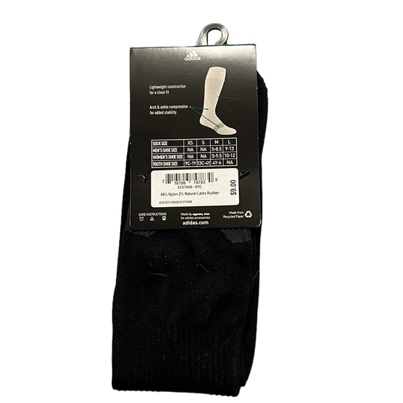 🌟NWT🌟 3 Pairs Adidas Soccer Socks Youth S (13C-4Y) - Picture 8 of 14